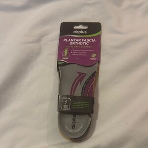 Airplus Plantar Fascia Orthotic Insoles - Women’s size 5-11